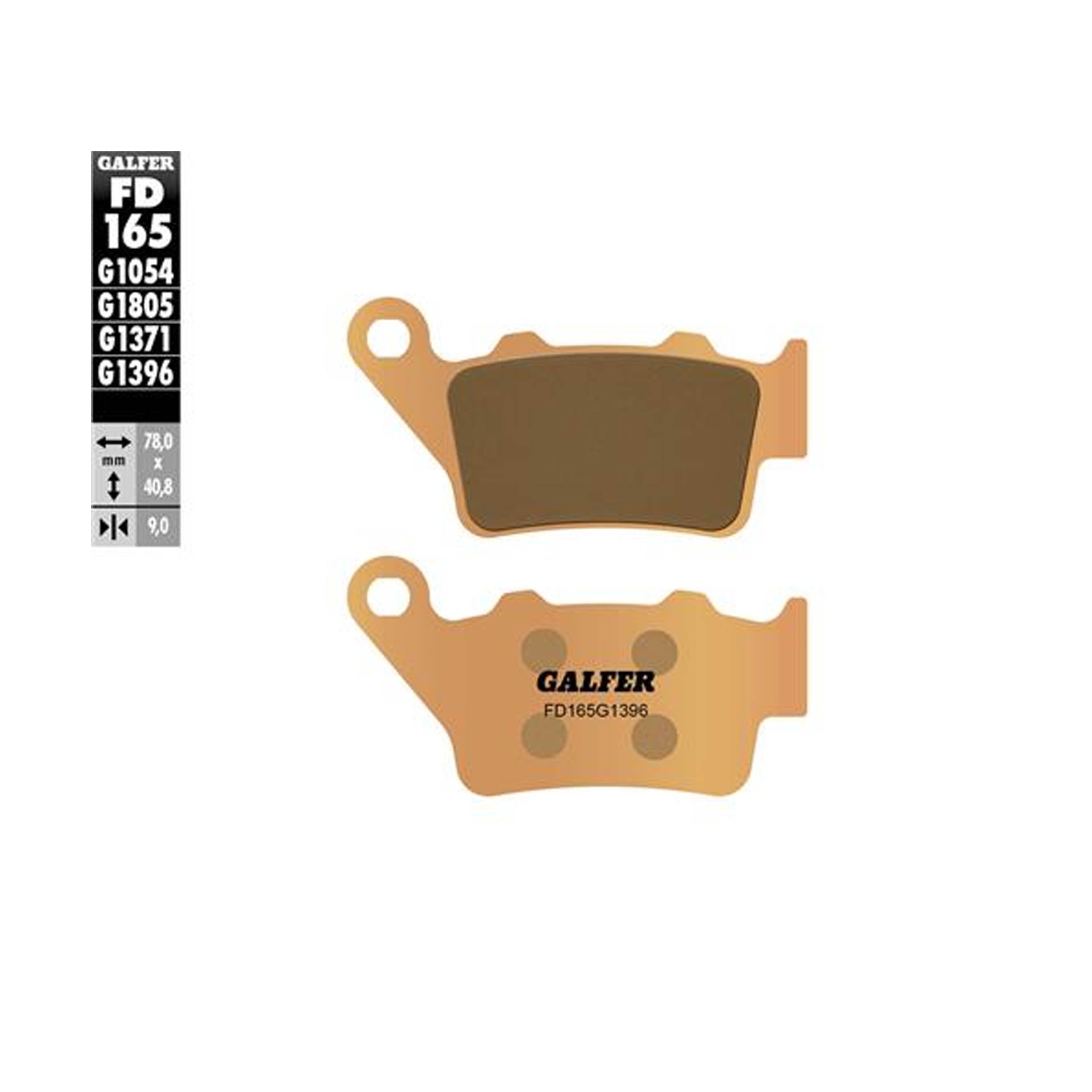 GALFER 165-1396 PASTILHAS GALFER 165-1396 PASTILHAS