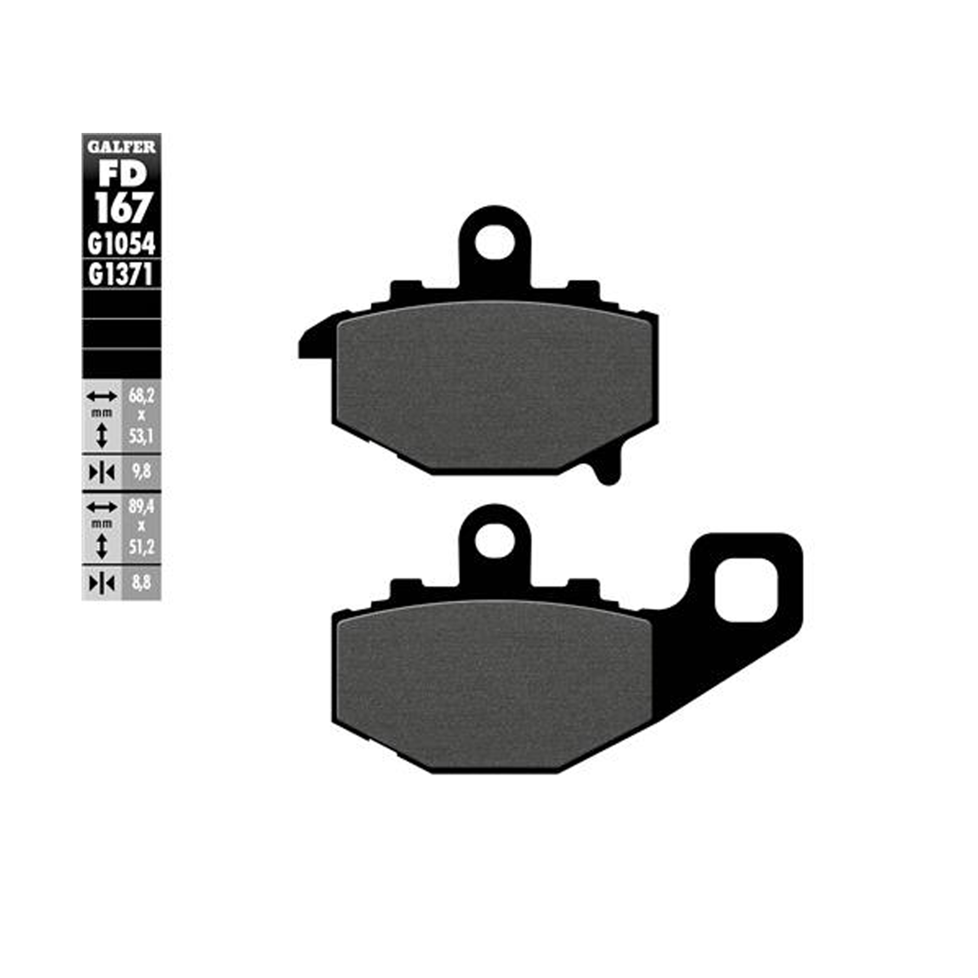 GALFER 167-1054 PASTILHAS DE TRAVAO