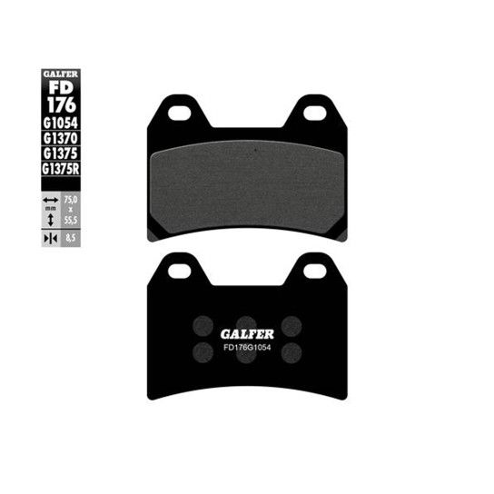 GALFER 176-1054 PASTILHAS RKV/RKS125