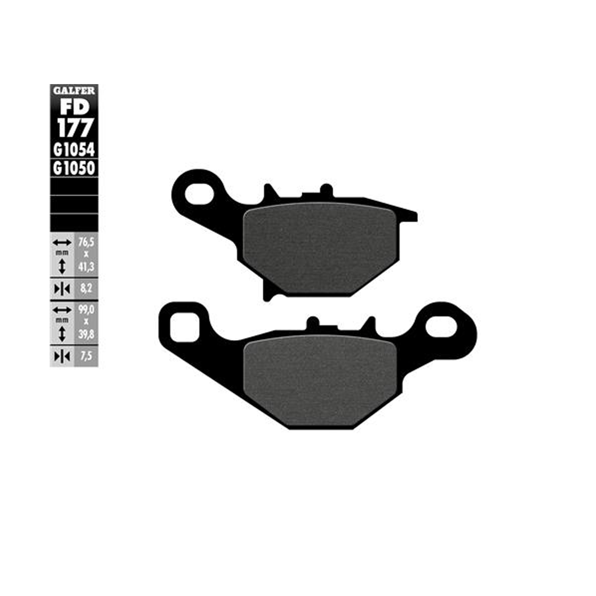 GALFER 177-1050 PASTILHAS GALFER 177-1050 PASTILHAS