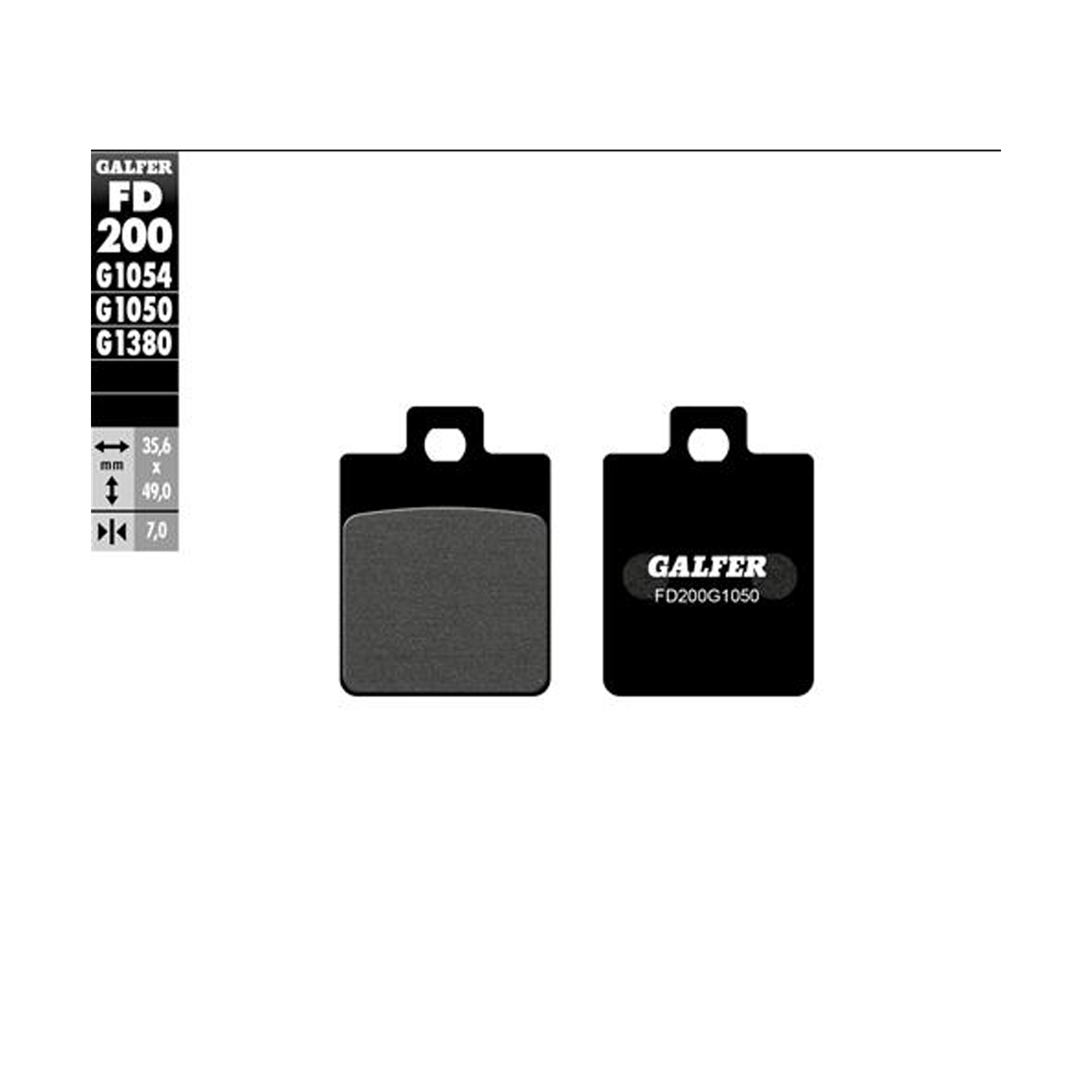 GALFER 200-1050 PASTILHAS GALFER 200-1050 PASTILHAS