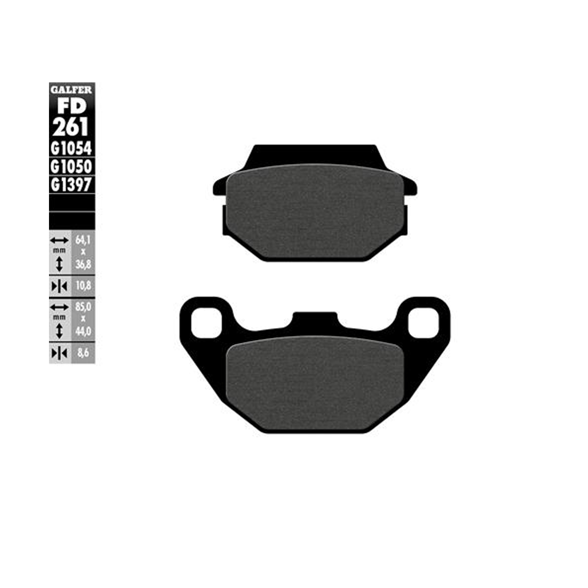 GALFER 261-1054 PASTILHAS GALFER 261-1054 PASTILHAS