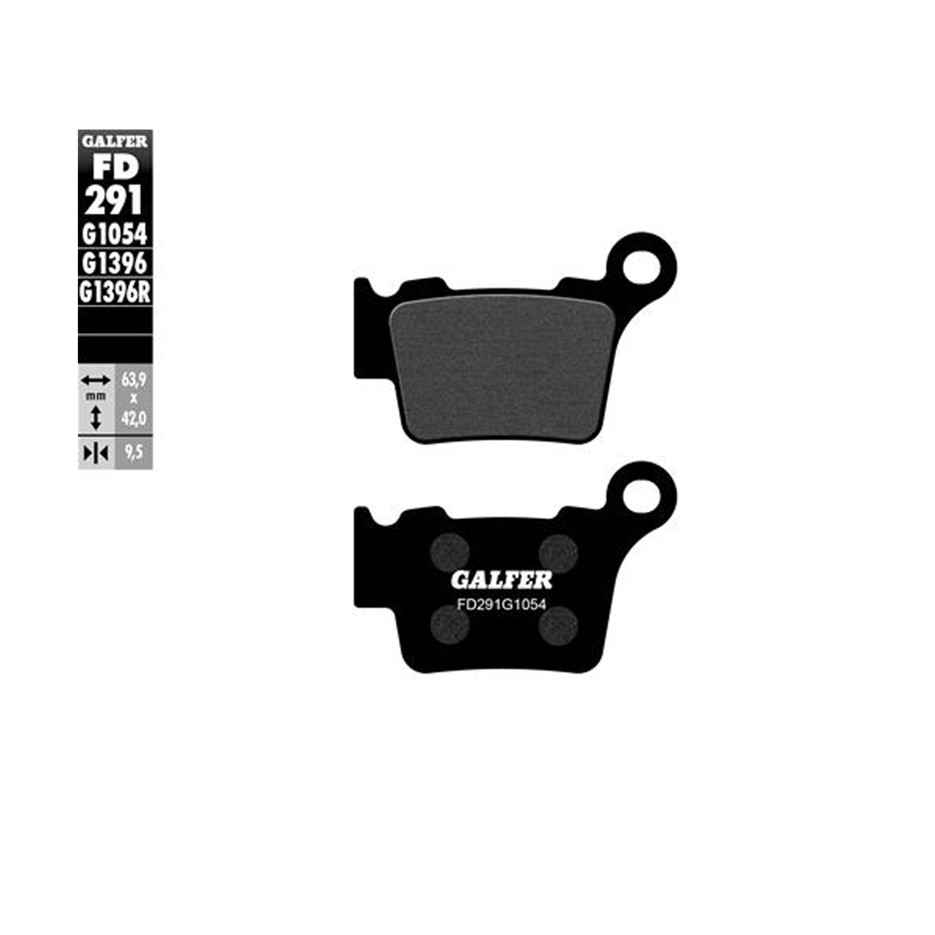 GALFER 291-1054 PASTILHAS GALFER 291-1054 PASTILHAS