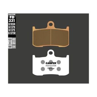 GALFER 331-1375R PASTILHAS RACING