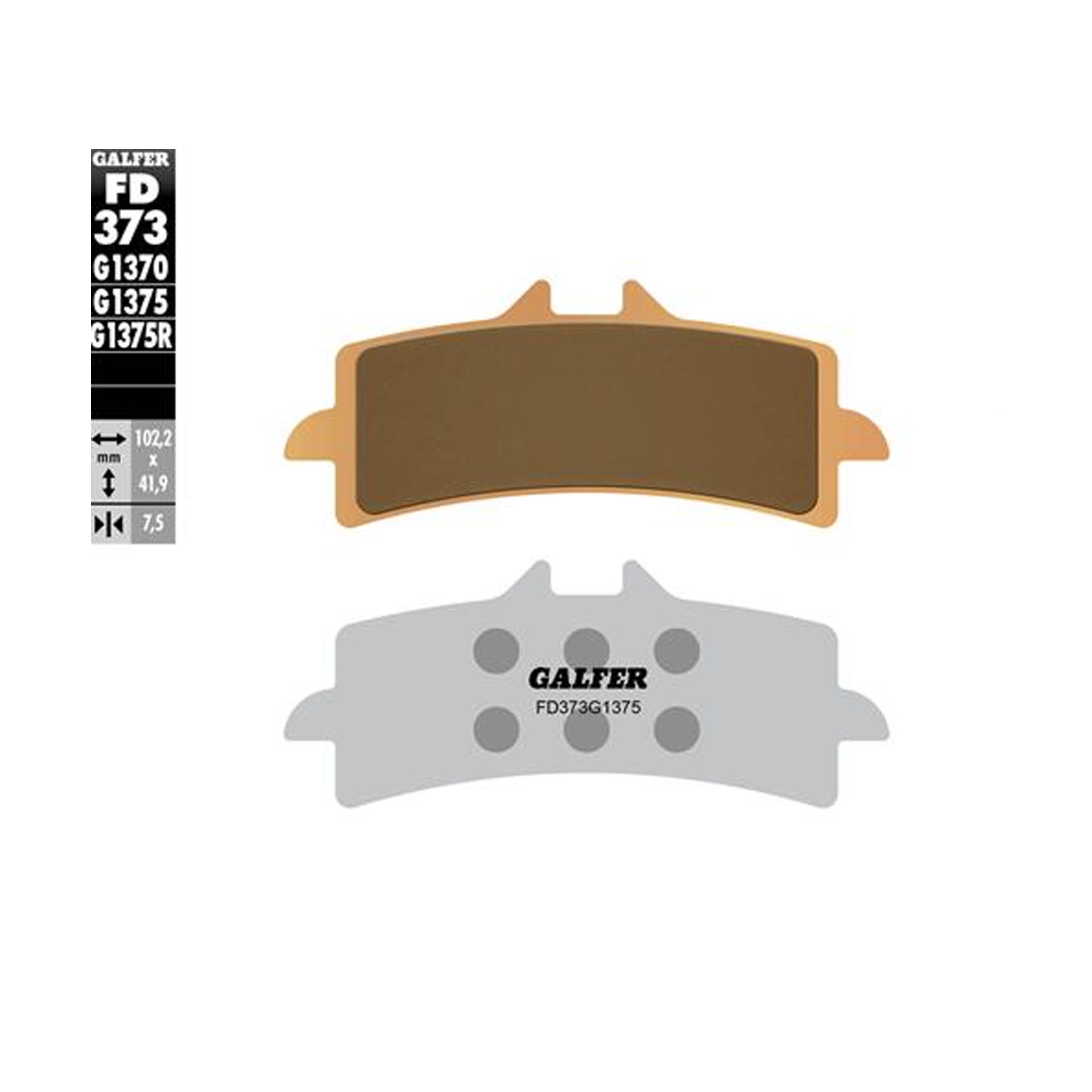 GALFER 373-1375 PASTILHAS GALFER 373-1375 PASTILHAS