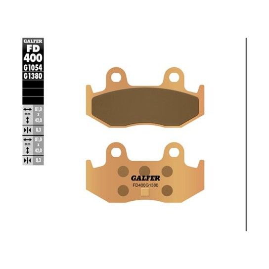 GALFER 400-1380 PASTILHAS DE TRAVAO