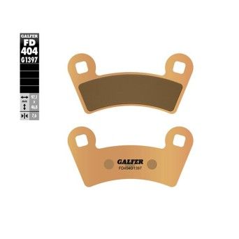 GALFER 404-1397 PASTILHAS DE TRAVAO FRENTE RZR