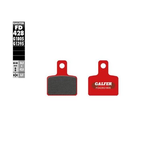 GALFER 428-1805 PASTILHAS TRAVAO TRIAL