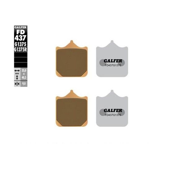 GALFER 437-1375 PASTILHAS DE TRAVAO