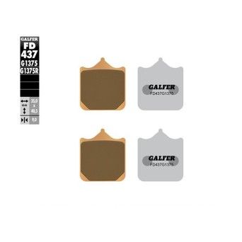 GALFER 437-1375 PASTILHAS DE TRAVAO