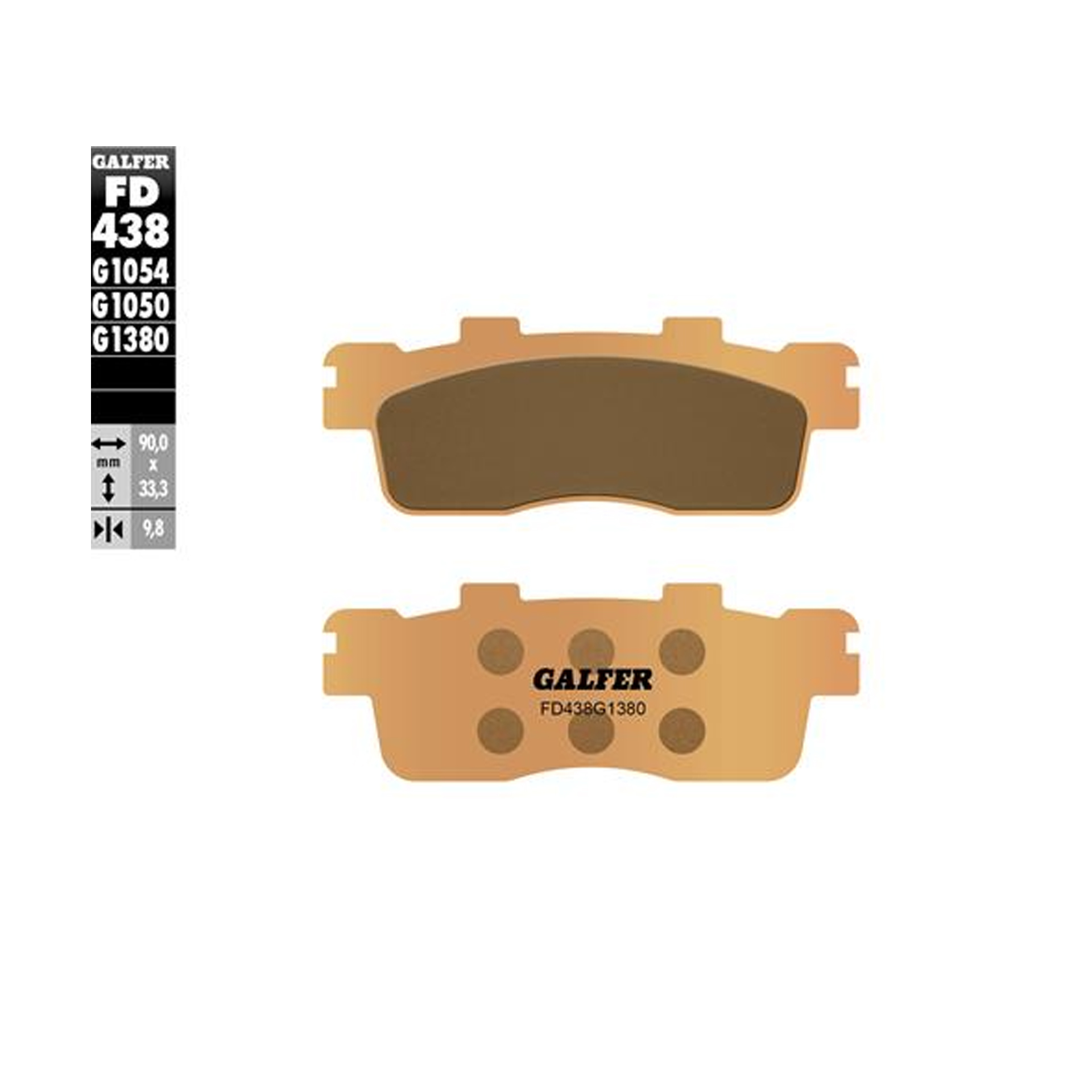 GALFER 438-1380 PASTILHAS GALFER 438-1380 PASTILHAS