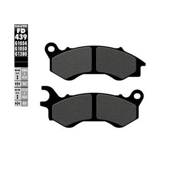 GALFER 439-1050 PASTILHAS DE TRAVAO PCX125