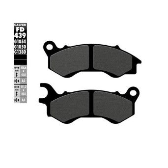 GALFER 439-1054 PASTILHAS DE TRAVAO PCX125