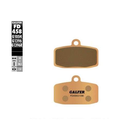 GALFER 458-1396 PASTILHAS DE TRAVAO FRENTE