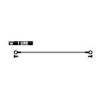 GALFER CRF250R 2008/14 TUBO FRENO TRASERO CARBONO