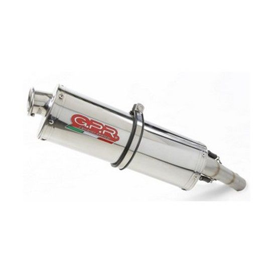 GPR BENELLI TRK502 X EXHAUST PIPE TRI OVAL INOX