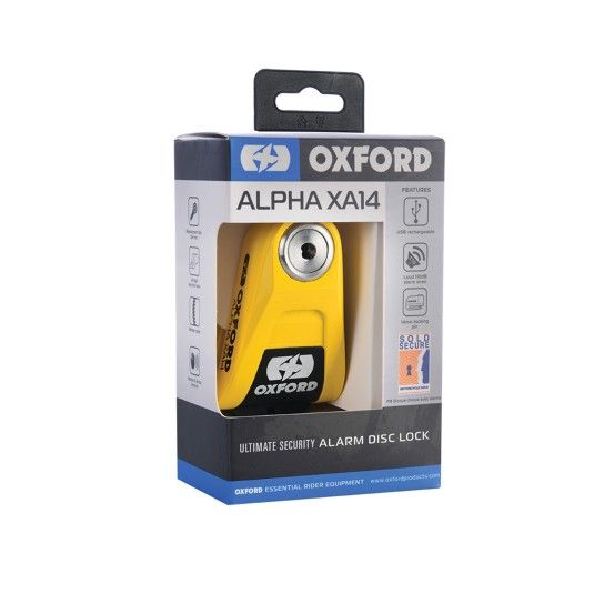 OXFORD ALOQUETE DISCO ALPHA XA14 (14MM) INOX ESCOVADO ALARME OXFORD ALOQUETE DISCO ALPHA XA14 (14MM) INOX ESCOVADO ALARME