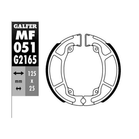 GALFER MAXILAS 051-2165 PCX125