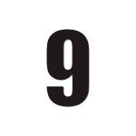 DIRT FREAK AUTOCOLANTE ED2 NUMERO 9 PRETO 3UNID DIRT FREAK AUTOCOLANTE ED2 NUMERO 9 PRETO 3UNID