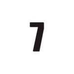 DIRT FREAK AUTOCOLANTE MN2 NUMERO 7 PRETO DIRT FREAK AUTOCOLANTE MN2 NUMERO 7 PRETO