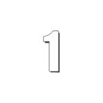 DIRT FREAK AUTOCOLANTE MN2 NUMERO 1 BRANCO DIRT FREAK AUTOCOLANTE MN2 NUMERO 1 BRANCO