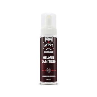 OXFORD MINT HELMET SANITISER FOAM 200ml LIMPEZA INTERIOR CAP