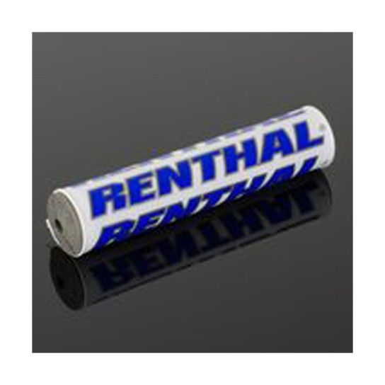 RENTHAL ALMOFADA GUIADOR SX (10in) BRANCO/AZUL