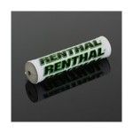 RENTHAL ALMOFADA GUIADOR SX (8.5in) BRANCO/VERDE 205mm
