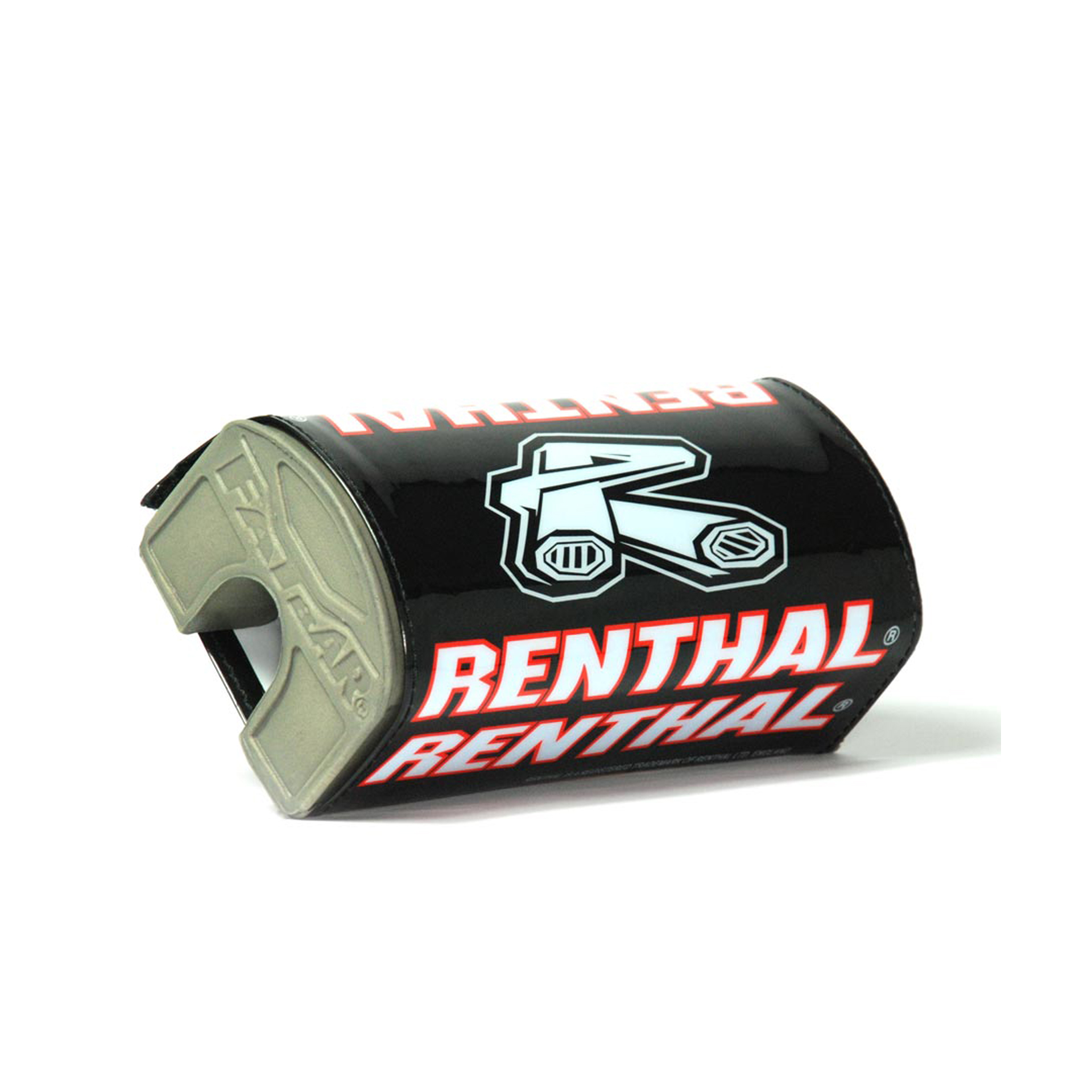 RENTHAL ALMOFADA GUIADOR FATBAR PRETO/VERMELHO RENTHAL ALMOFADA GUIADOR FATBAR PRETO/VERMELHO