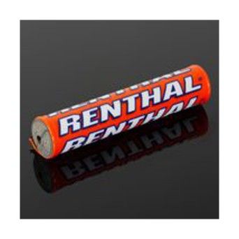 RENTHAL ALMOFADA GUIADOR SX (10in) LARANJA/BRANCO/AZUL