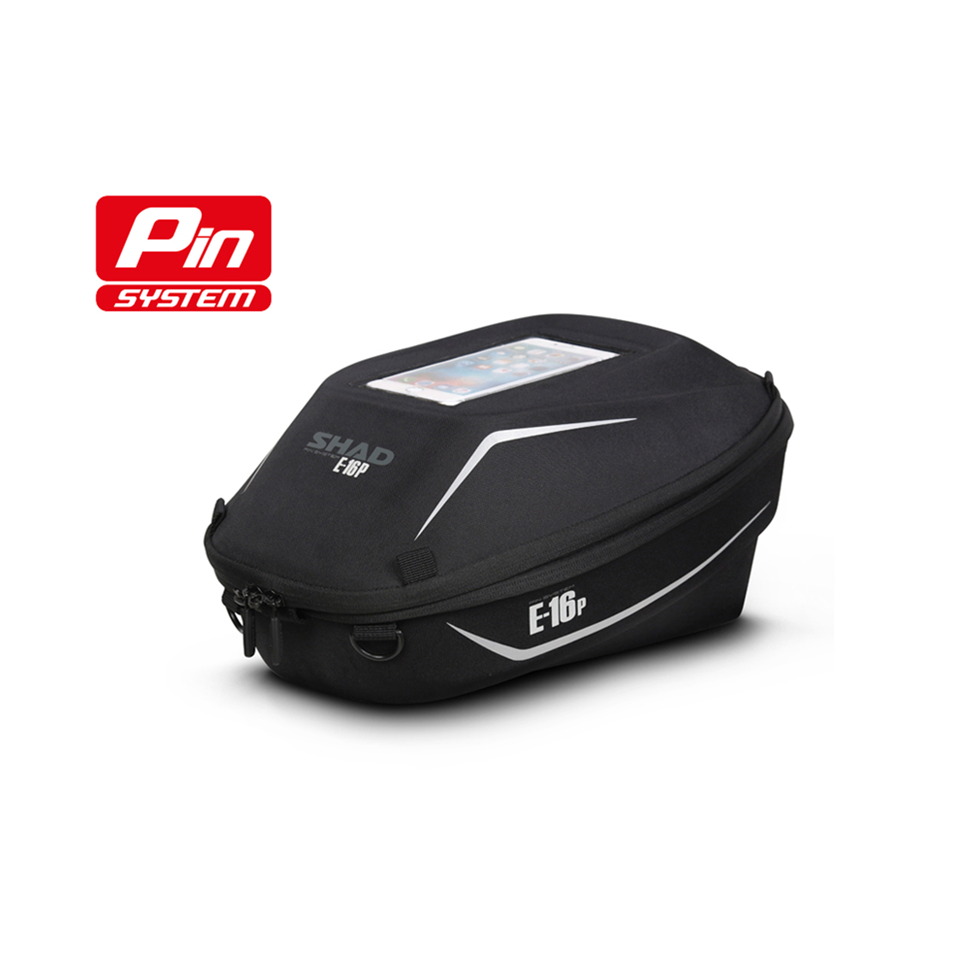 SHAD SEMI RIGID TANK BAG E-16 PIN SYSTEM SHAD SEMI RIGID TANK BAG E-16 PIN SYSTEM