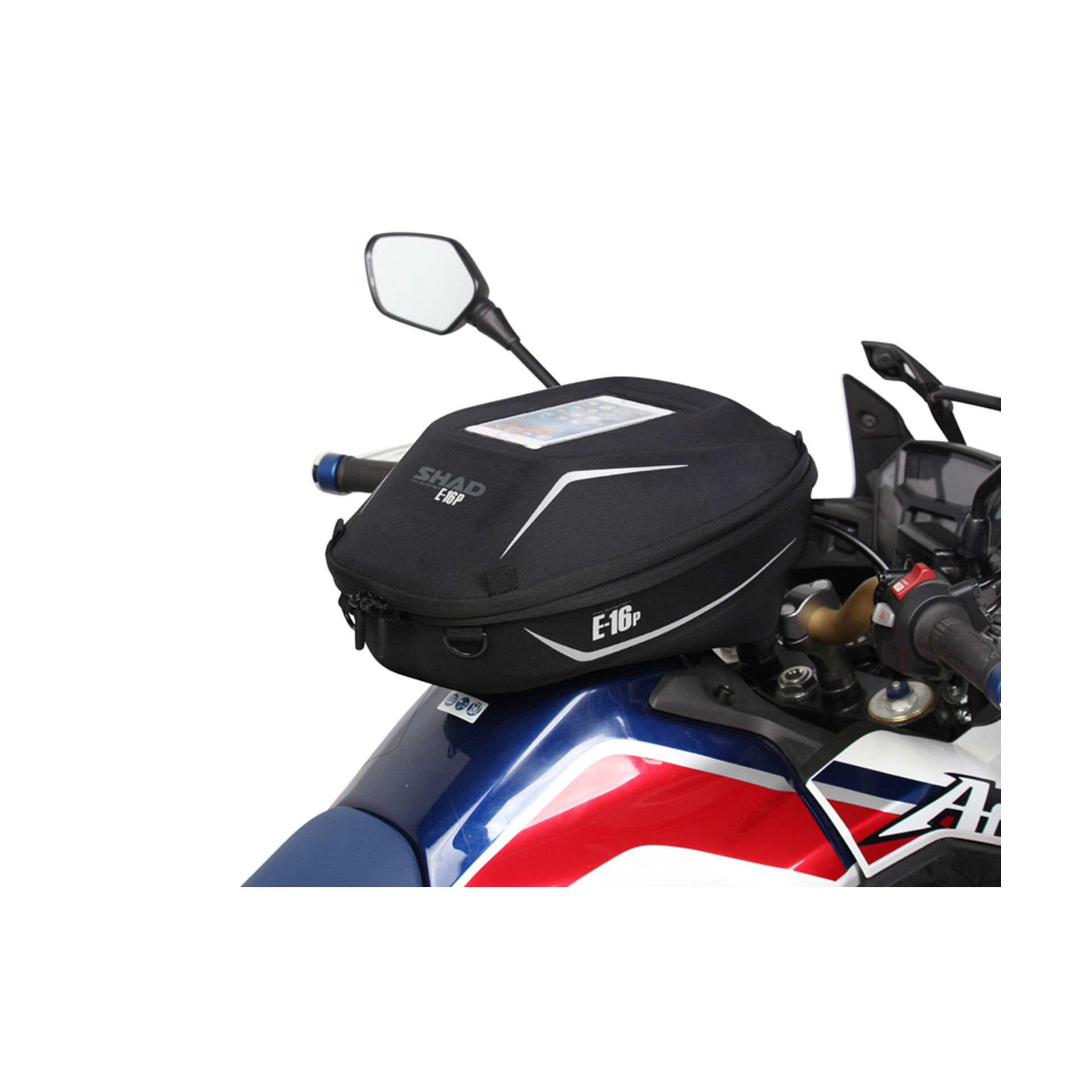 SHAD SEMI RIGID TANK BAG E-16 PIN SYSTEM SHAD SEMI RIGID TANK BAG E-16 PIN SYSTEM