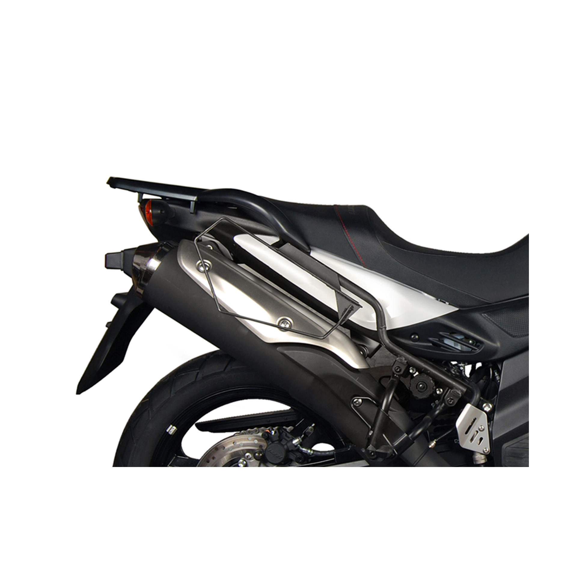 SHAD V-STROM 650 2012-16 SEMI HARD SIDE FITTINGS SHAD V-STROM 650 2012-16 SEMI HARD SIDE FITTINGS