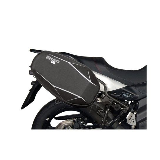 SHAD V-STROM 650 2012-16 SEMI HARD SIDE FITTINGS SHAD V-STROM 650 2012-16 SEMI HARD SIDE FITTINGS