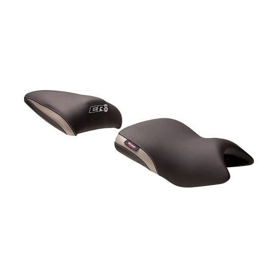 SHAD ER6 2012-15 ASIENTO NEGRO CON COSIDO GRIS stk+1