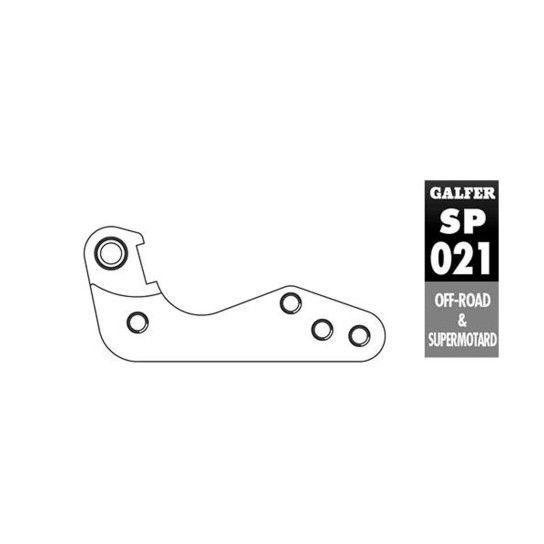 GALFER KTM SUPORTE DISCO ALUMINIO DF606FLS