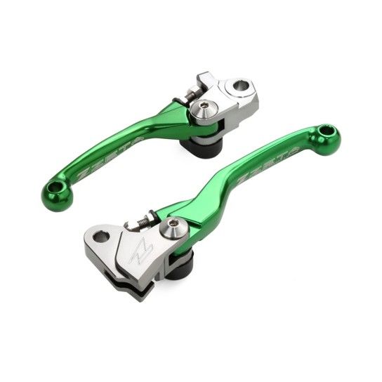 ZETA KXF250/KXF450 2013-18 KIT MANETES VERDE