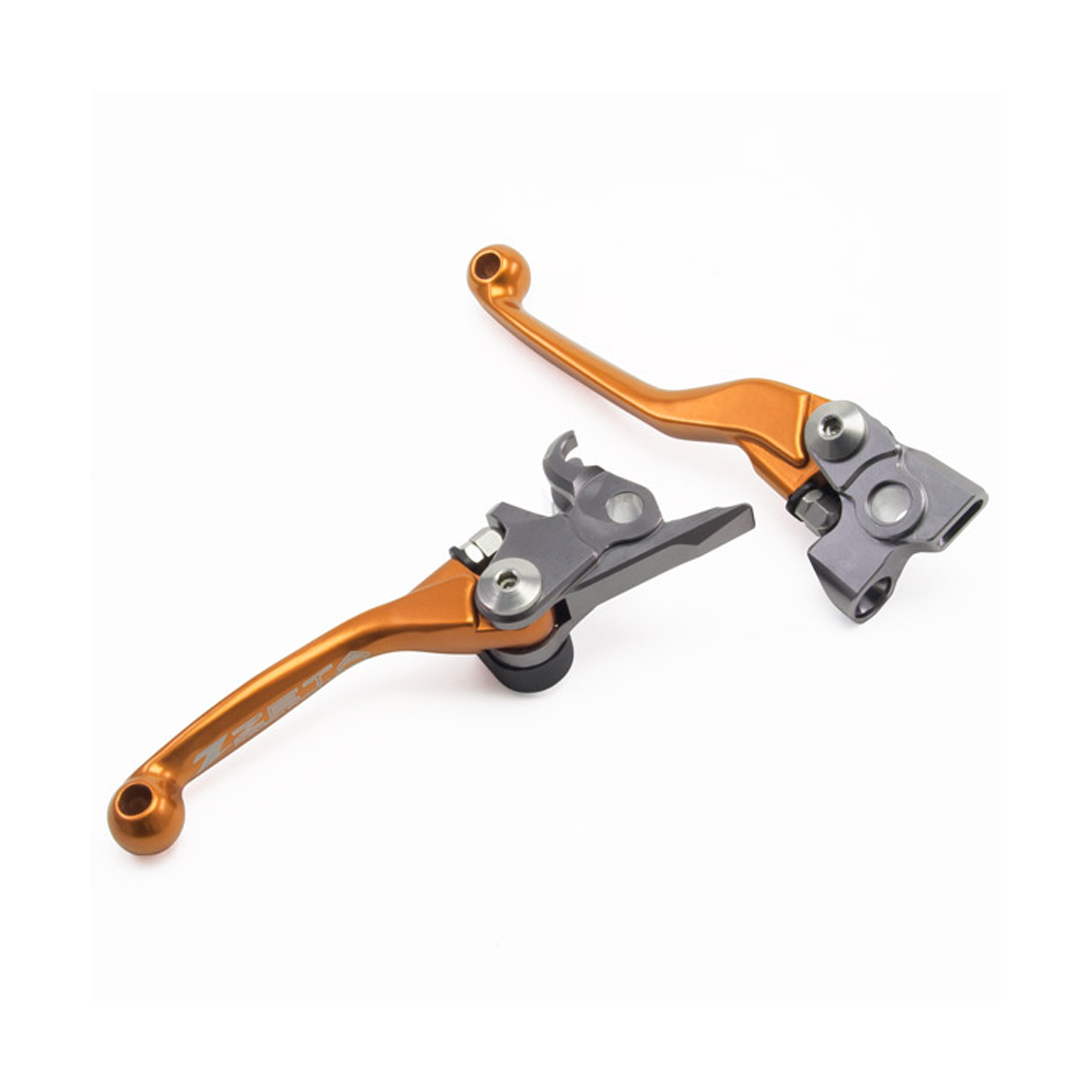 ZETA KTM 250-450SX/EXC 2005-13 BREMBO KIT MANETES LARANJA ZETA KTM 250-450SX/EXC 2005-13 BREMBO KIT MANETES LARANJA