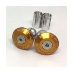 ZETA TERMINAL PUNHO 29mm COR OURO 2 UNID. ZETA TERMINAL PUNHO 29mm COR OURO 2 UNID.