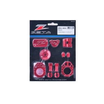 ZETA CRF450R/RX 2017- KIT COMPLETO VERMELHO