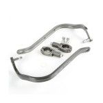 ZETA BARRA PROTECÇAO MAO CURVO TITANIO GUIADOR 28,6mm ZETA BARRA PROTECÇAO MAO CURVO TITANIO GUIADOR 28,6mm