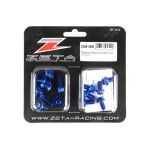 ZETA KIT PARAFUSOS ALUMINIO DRZ400S/SM AZUL