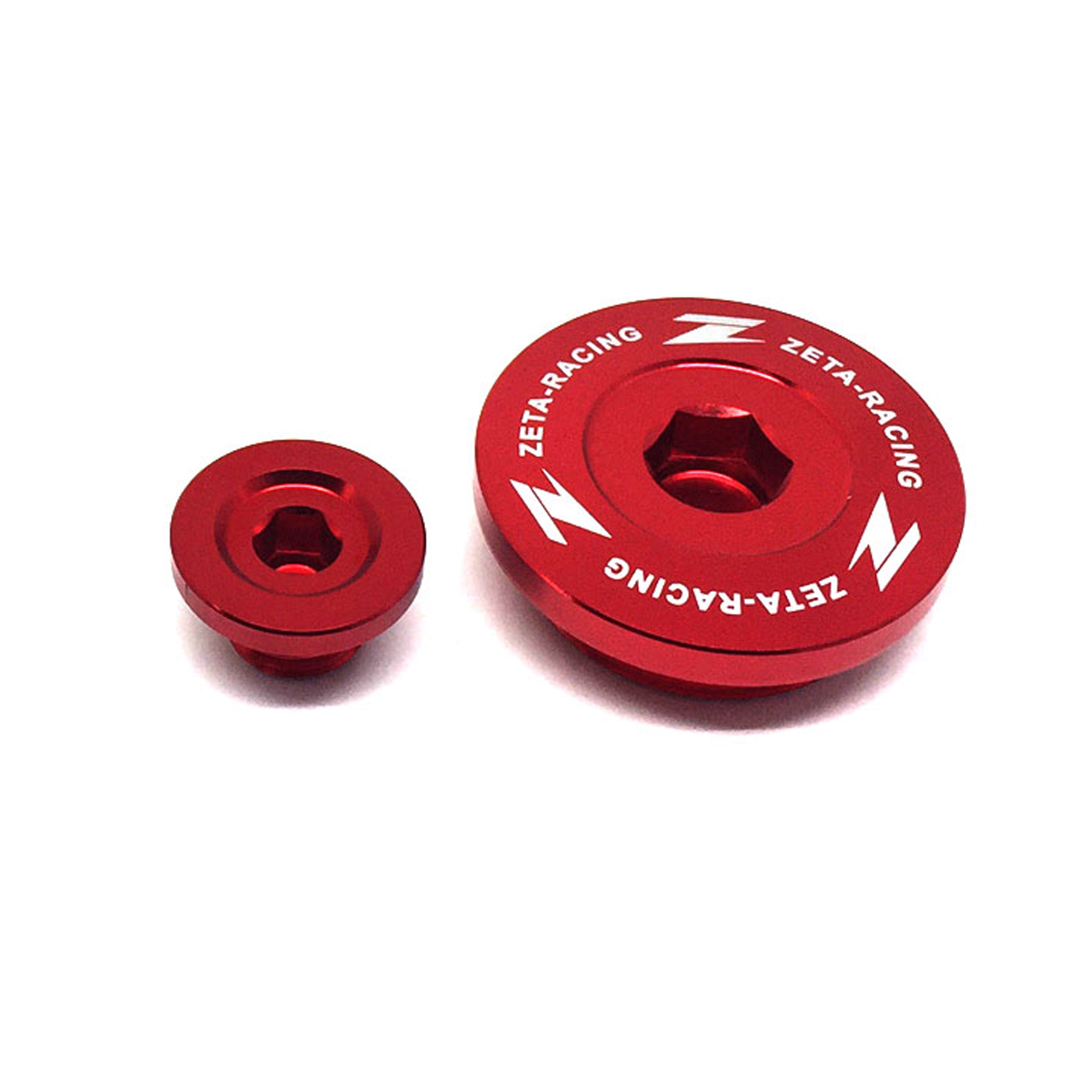 ZETA PARAFUSOS MOTOR KXF450 2006-18 VERMELHO ZETA PARAFUSOS MOTOR KXF450 2006-18 VERMELHO