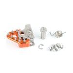 ZETA BORRACHA PEDAL TRAVAO TRIGGER LARANJA ZETA BORRACHA PEDAL TRAVAO TRIGGER LARANJA
