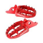 ZETA POUSA PES ALUMINIO CRF250/450/250L/M VERMELHO ZETA POUSA PES ALUMINIO CRF250/450/250L/M VERMELHO