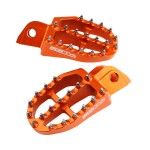ZETA POUSA PES ALUMINIO KTM SX -2015 LARANJA ZETA POUSA PES ALUMINIO KTM SX -2015 LARANJA