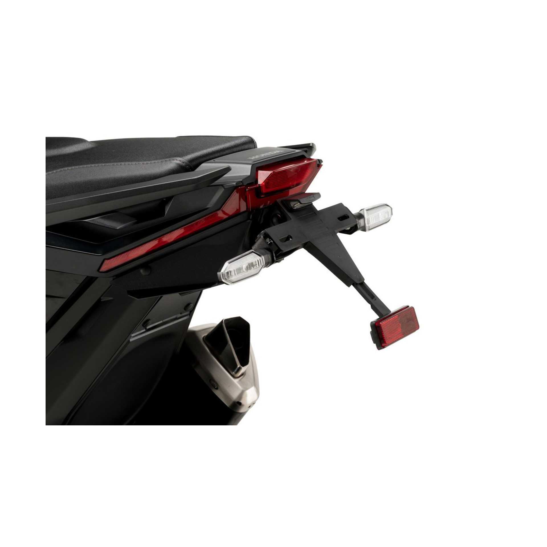 PUIIG LICENSE SUPPORT HONDA X-ADV 21 C/BLACK PUIIG LICENSE SUPPORT HONDA X-ADV 21 C/BLACK