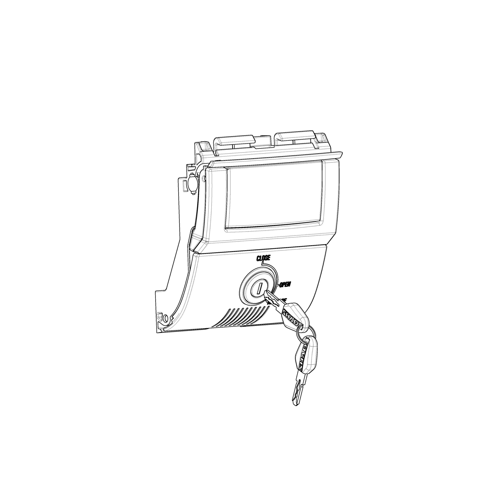 SHAD SH58X/SH59X LOCK SHAD SH58X/SH59X LOCK