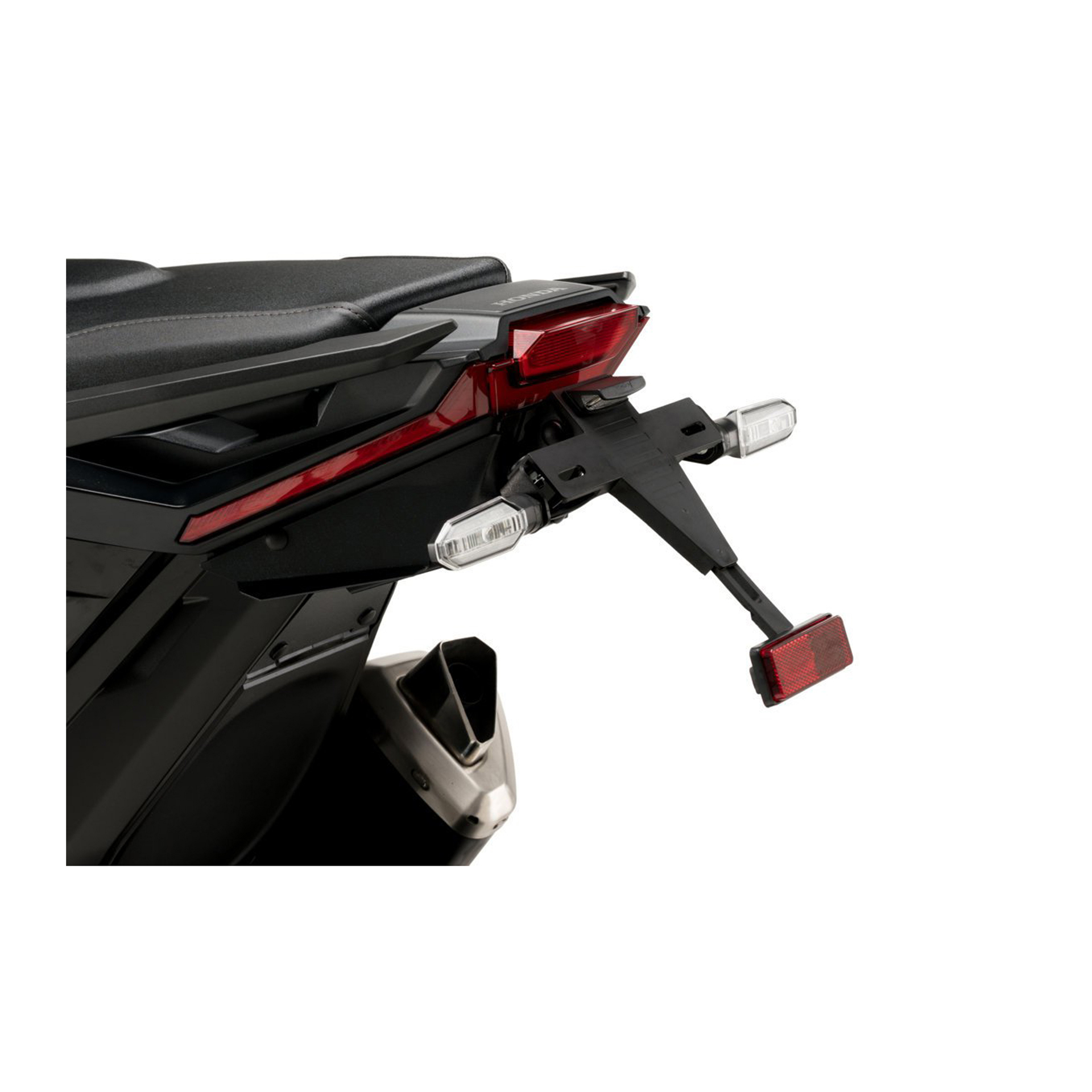 PUIIG LICENSE SUPPORT HONDA X-ADV 21 C/BLACK PUIIG LICENSE SUPPORT HONDA X-ADV 21 C/BLACK