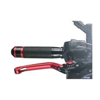 PUIG MANETE DE EMBRAIAGEM 3.0 CURTA AZUL C/AFIN. VERMELHO